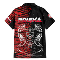 Polish Hussars Polska Family Matching Mermaid Dress and Hawaiian Shirt Poland Coat of Arms