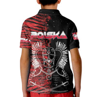 Polish Hussars Polska Kid Polo Shirt Poland Coat of Arms
