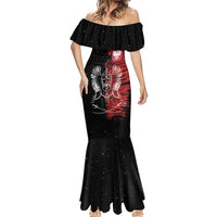 Polish Hussars Polska Mermaid Dress Poland Coat of Arms