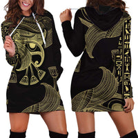 African Hoodie Dress Horus Eyes Egyptian God