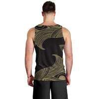 African Men Tank Top Horus Eyes Egyptian God