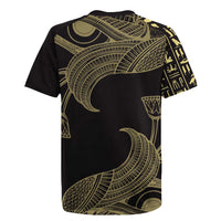 African Rugby Jersey Horus Eyes Egyptian God