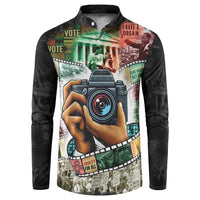 Heritage in Frames Civil Rights Leaders Button Sweatshirt African-American Photography - Wonder Print Shop