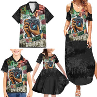 Heritage in Frames Civil Rights Leaders Family Matching Summer Maxi Dress and Hawaiian Shirt African-American Photography - Wonder Print Shop