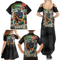 Heritage in Frames Civil Rights Leaders Family Matching Summer Maxi Dress and Hawaiian Shirt African-American Photography - Wonder Print Shop