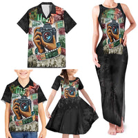 Heritage in Frames Civil Rights Leaders Family Matching Tank Maxi Dress and Hawaiian Shirt African-American Photography - Wonder Print Shop