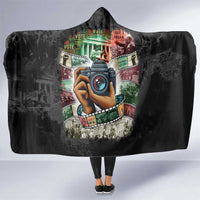 Heritage in Frames Civil Rights Leaders Hooded Blanket African-American Photography