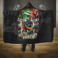 Heritage in Frames Civil Rights Leaders Hooded Blanket African-American Photography