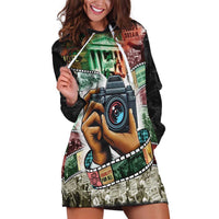 Heritage in Frames Civil Rights Leaders Hoodie Dress African-American Photography - Wonder Print Shop