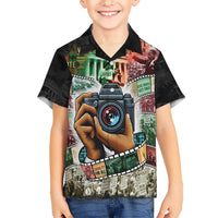 Heritage in Frames Civil Rights Leaders Kid Hawaiian Shirt African-American Photography - Wonder Print Shop