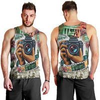 Heritage in Frames Civil Rights Leaders Men Tank Top African-American Photography - Wonder Print Shop