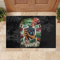 Heritage in Frames Civil Rights Leaders Rubber Doormat African-American Photography - Wonder Print Shop