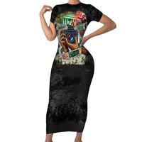 Heritage in Frames Civil Rights Leaders Short Sleeve Bodycon Dress African-American Photography - Wonder Print Shop