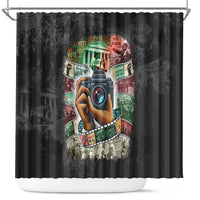 Heritage in Frames Civil Rights Leaders Shower Curtain African-American Photography