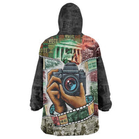 Heritage in Frames Civil Rights Leaders Wearable Blanket Hoodie African-American Photography - Wonder Print Shop