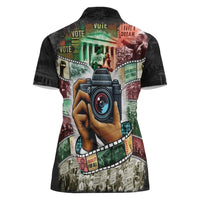 Heritage in Frames Civil Rights Leaders Women Polo Shirt African-American Photography - Wonder Print Shop