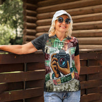 Heritage in Frames Civil Rights Leaders Women Polo Shirt African-American Photography - Wonder Print Shop