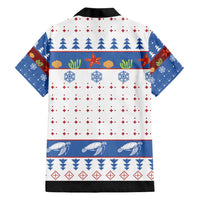 Turtle Xmas Hawaiian Shirt Green Sea Turtle Merry Christmas - Wonder Print Shop