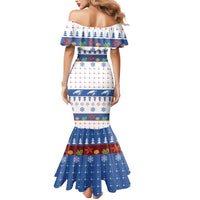 Turtle Xmas Mermaid Dress Green Sea Turtle Merry Christmas - Wonder Print Shop