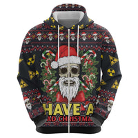 Skull Have A Rad Christmas Hoodie Santa Skull - Wonder Print Shop