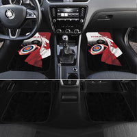 Canadian Flag Car Mats Canada Archery Target - Maple Leaf
