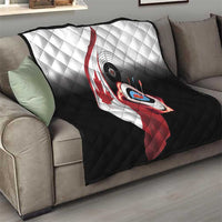 Canadian Flag Quilt Canada Archery Target - Maple Leaf