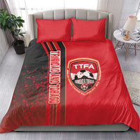 Trinidad and Tobago Football Bedding Set Soca Warriors Soccer - Road To Champion