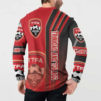 Trinidad and Tobago Football Button Sweatshirt Soca Warriors Soccer - Road To Champion