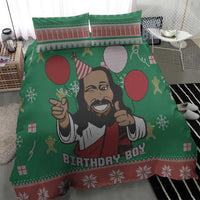 Birthday Boy Jesus Bedding Set African Christian - Wonder Print Shop