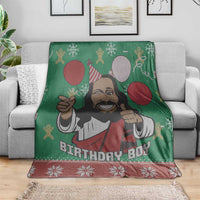 Birthday Boy Jesus Blanket African Christian