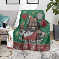 Birthday Boy Jesus Blanket African Christian