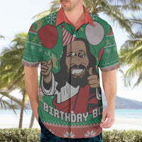 Birthday Boy Jesus Hawaiian Shirt African Christian - Wonder Print Shop