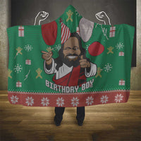 Birthday Boy Jesus Hooded Blanket African Christian