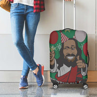 Birthday Boy Jesus Luggage Cover African Christian - Wonder Print Shop