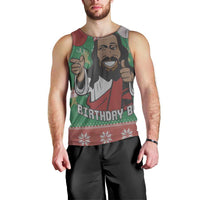 Birthday Boy Jesus Men Tank Top African Christian - Wonder Print Shop