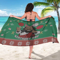 Birthday Boy Jesus Sarong African Christian - Wonder Print Shop