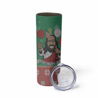 Birthday Boy Jesus Skinny Tumbler African Christian - Wonder Print Shop