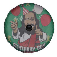 Birthday Boy Jesus Spare Tire Cover African Christian - Wonder Print Shop