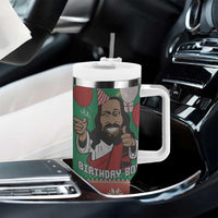 Birthday Boy Jesus Tumbler With Handle African Christian - Wonder Print Shop
