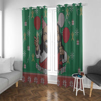 Birthday Boy Jesus Window Curtain African Christian - Wonder Print Shop