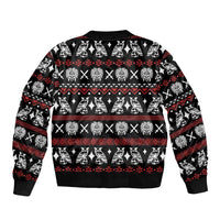 Warrior Of Indian Skull Bomber Jacket Native American - Wonder Print Shop