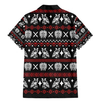 Warrior Of Indian Skull Family Matching Mermaid Dress and Hawaiian Shirt Native American - Wonder Print Shop