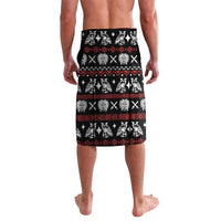 Warrior Of Indian Skull Lavalava Native American - Wonder Print Shop