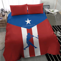 Puerto Rican Baseball Bedding Set Boricua Flag Sports