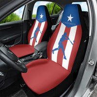 Puerto Rican Baseball Car Seat Cover Boricua Flag Sports