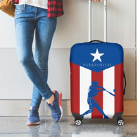 Puerto Rican Baseball Luggage Cover Boricua Flag Sports