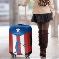 Puerto Rican Baseball Luggage Cover Boricua Flag Sports