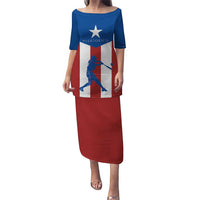 Puerto Rican Baseball Puletasi Boricua Flag Sports