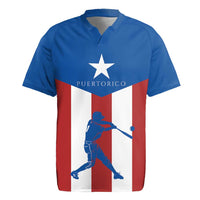 Puerto Rican Baseball Rugby Jersey Boricua Flag Sports
