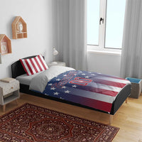 Personalized Team Name American Bedding Set USA Flag Fashion Sports